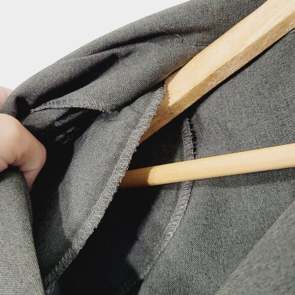 Gloria Vanderbilt Green Gray Three Button Business Causal Blazer Plus Size 18 - Picture 9 of 10